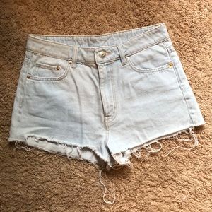 High waisted shorts